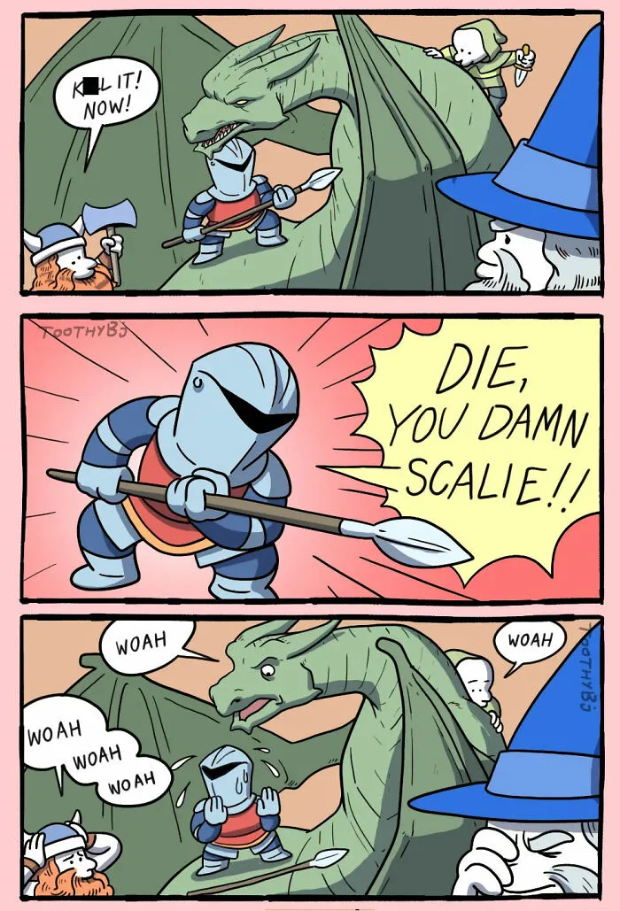 35 Dark Humor Comics With Unexpected Twists By ToothyBj (New Pics)
