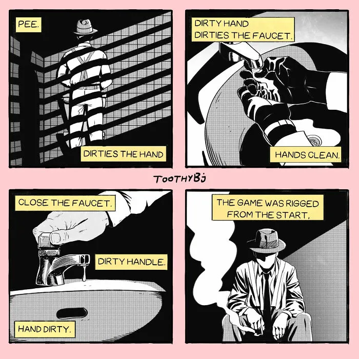 35 Dark Humor Comics With Unexpected Twists By ToothyBj (New Pics)