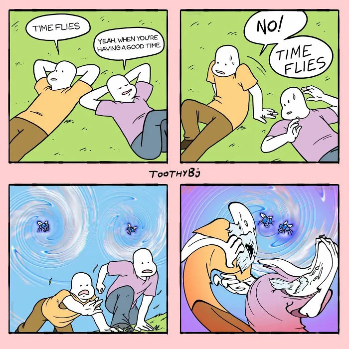 35 Dark Humor Comics With Unexpected Twists By ToothyBj (New Pics)