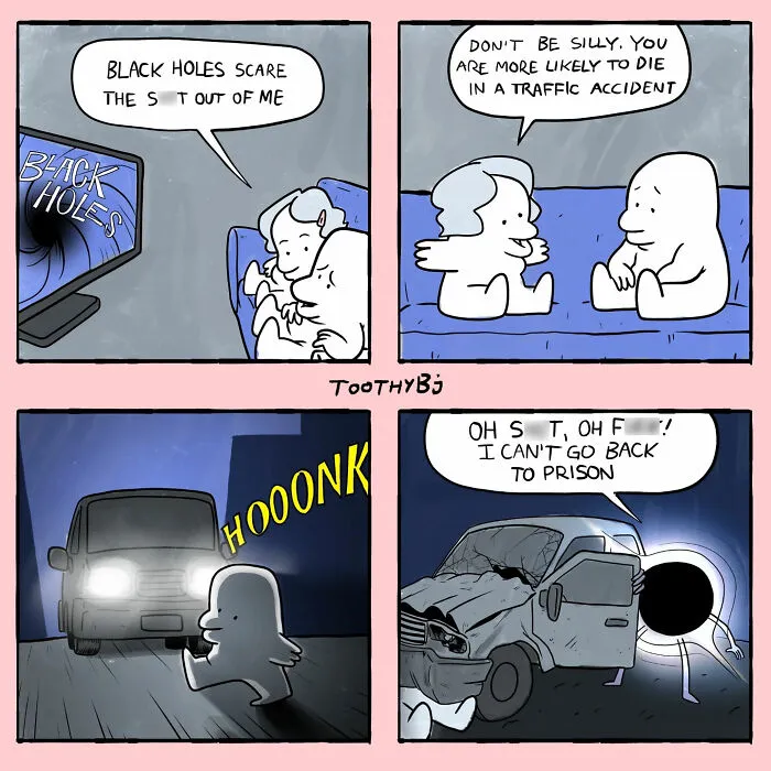 35 Dark Humor Comics With Unexpected Twists By ToothyBj (New Pics)