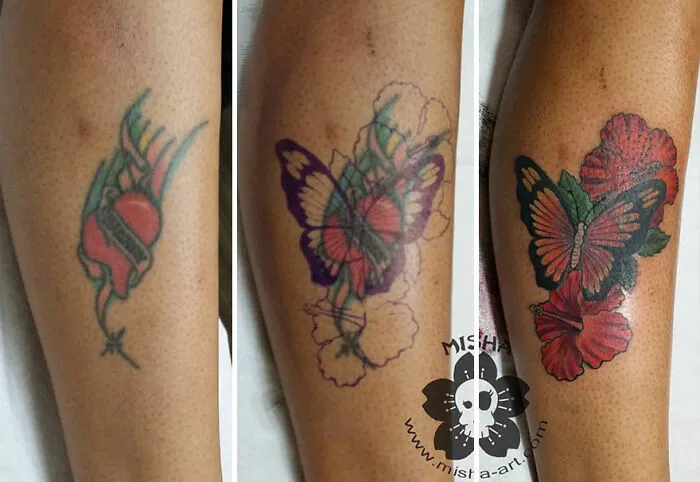 From Regret To Masterpiece: 50 Tattoo Transformations By The ‘Countess Of Coverups’
