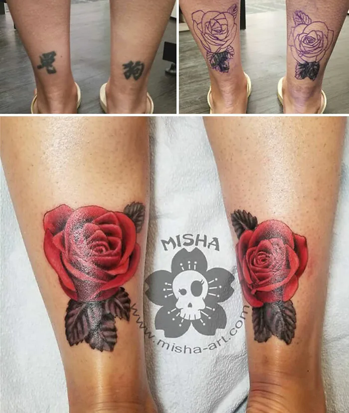 From Regret To Masterpiece: 50 Tattoo Transformations By The ‘Countess Of Coverups’