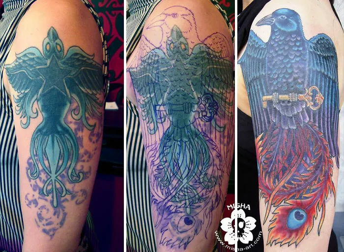 From Regret To Masterpiece: 50 Tattoo Transformations By The ‘Countess Of Coverups’