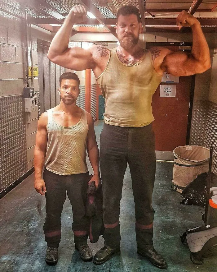 Of A Man Called The Dutch Giant, Standing At 7.2 Ft (218cm)