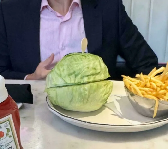 Friend Asked To Replace Bun By Lettuce And Received This