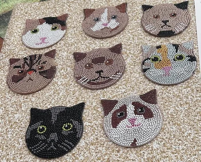 Combining The Zen Of A Puzzle With The Sparkle Of A Disco Ball Into Something That Actually Protects Your Furniture Is The Whole Vibe Of <a Style="Display:inline;" Href="Https://Www.amazon.com/Billbotk-Painting-Coasters-Projects-Beginners/Dp/B0c27b6mzz?ie=utf8&th=1&linkcode=ll1&tag=bpaxolotl-20&linkid=3caaabfbdb21d3439d175c95645bc024&language=en_us&ref_=as_li_ss_tl" Target="_blank">  <span Style="Font: Inherit; Color: #d74b1f;"> Diamond Painting Coasters</Span>