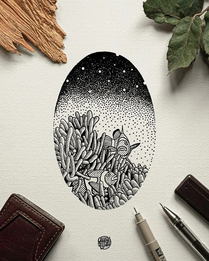 22 Intricate Pen-And-Ink Illustrations That Invite You To Look Closer