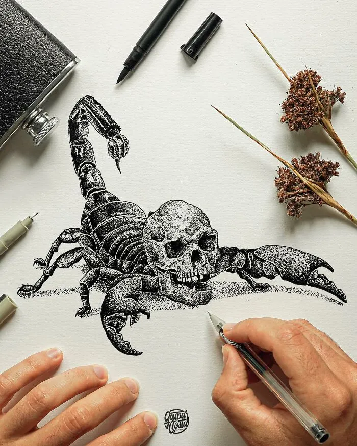 22 Intricate Pen-And-Ink Illustrations That Invite You To Look Closer