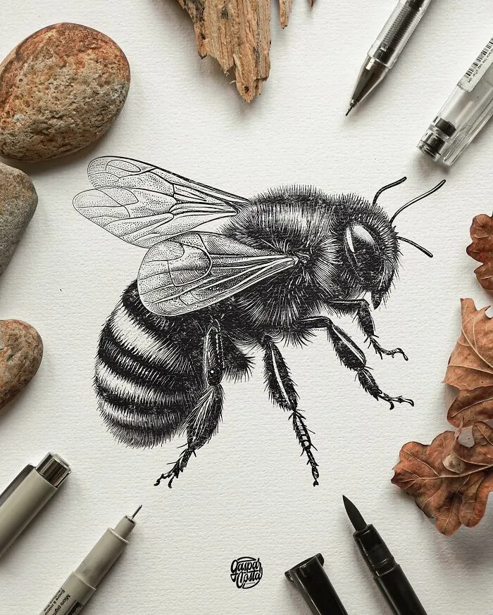 22 Intricate Pen-And-Ink Illustrations That Invite You To Look Closer