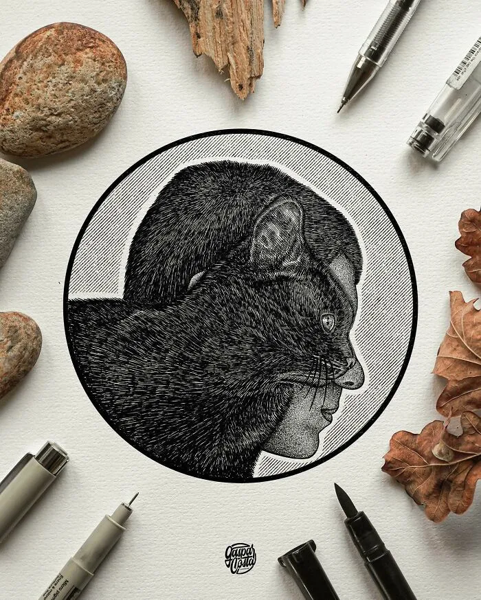 22 Intricate Pen-And-Ink Illustrations That Invite You To Look Closer
