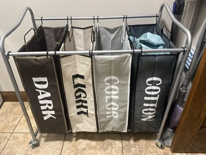 The First Rule Of Adulting Club Is You Separate Your Laundry, Which Is Why A <a Style="Display:inline;" Href="Https://Www.amazon.com/Simplehouseware-Laundry-Sorter-Rolling-Assorted/Dp/B0b6f5zl7q?ie=utf8&th=1&linkcode=ll1&tag=bprabbit-20&linkid=252d9ddd5528551b51bd7f55b3b82fb5&language=en_us&ref_=as_li_ss_tl" Target="_blank"> <span Style="Font: Inherit; Color: #d74b1f;"> Laundry Sorter </Span> Is Basically Your Membership Card