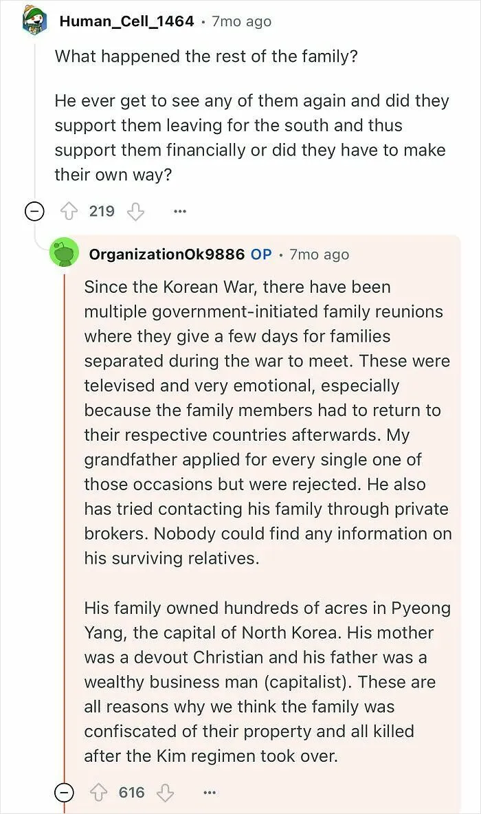 People Ask A Grandfather Who Escaped North Korea What His Life Was Like And He Delivers