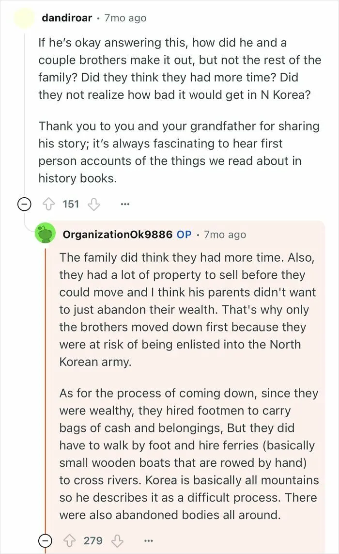 People Ask A Grandfather Who Escaped North Korea What His Life Was Like And He Delivers