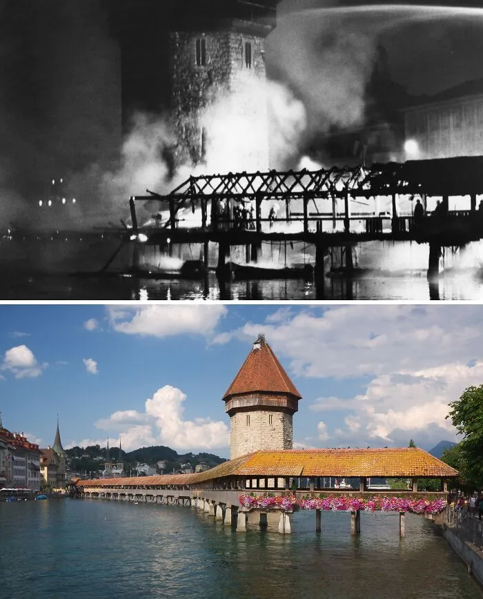 Kapellbrücke, Switzerland