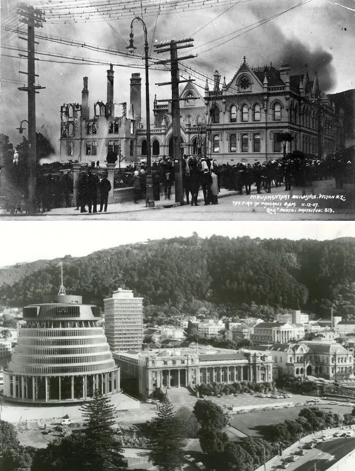 Parliament House In Wellington, New Zealand