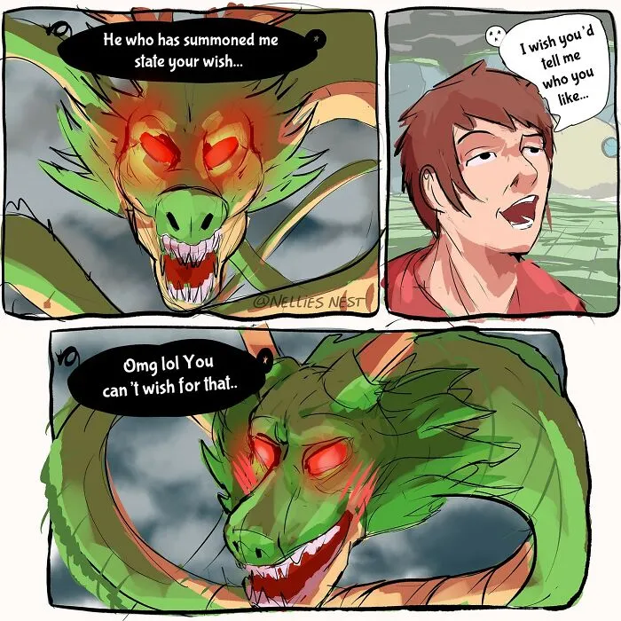 If You’re Feeling Weird, You Might Like These 50 Surreal Comics By ‘Nellie’s Nest’