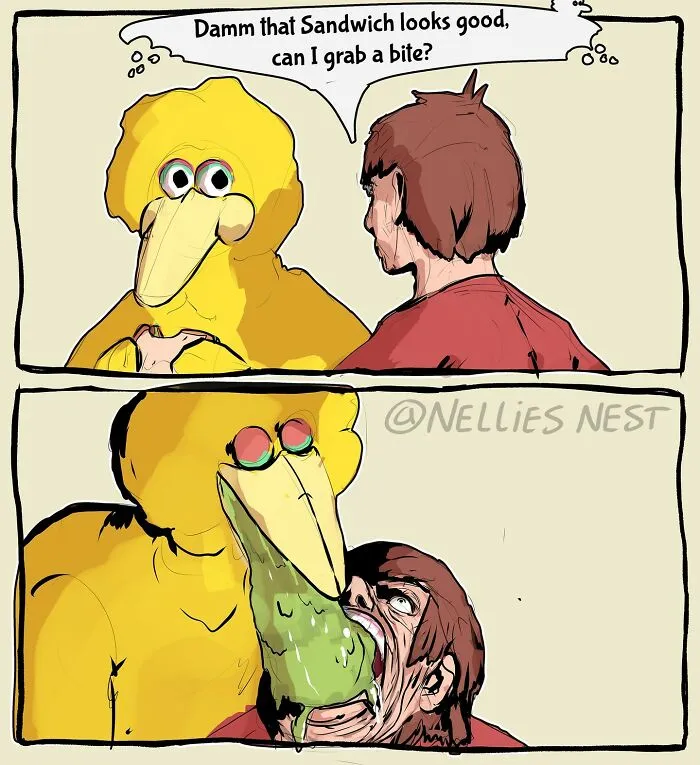 If You’re Feeling Weird, You Might Like These 50 Surreal Comics By ‘Nellie’s Nest’
