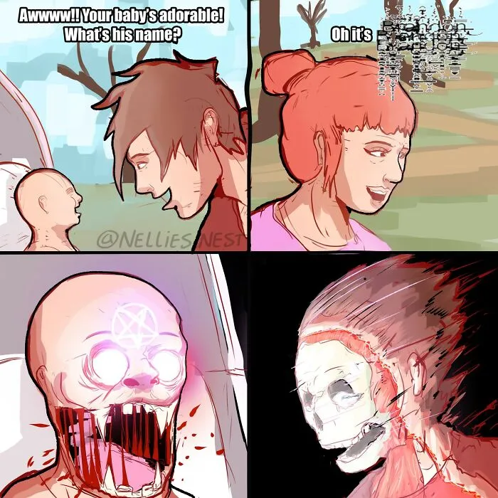 If You’re Feeling Weird, You Might Like These 50 Surreal Comics By ‘Nellie’s Nest’