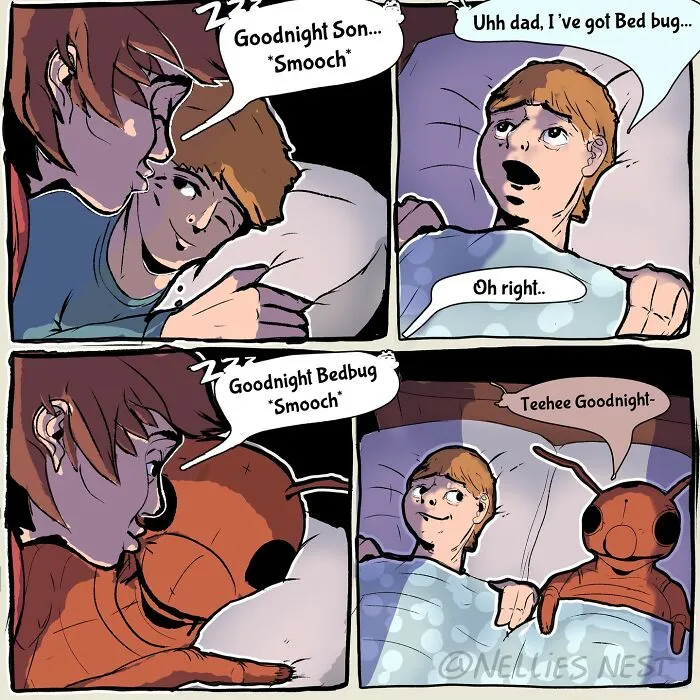If You’re Feeling Weird, You Might Like These 50 Surreal Comics By ‘Nellie’s Nest’