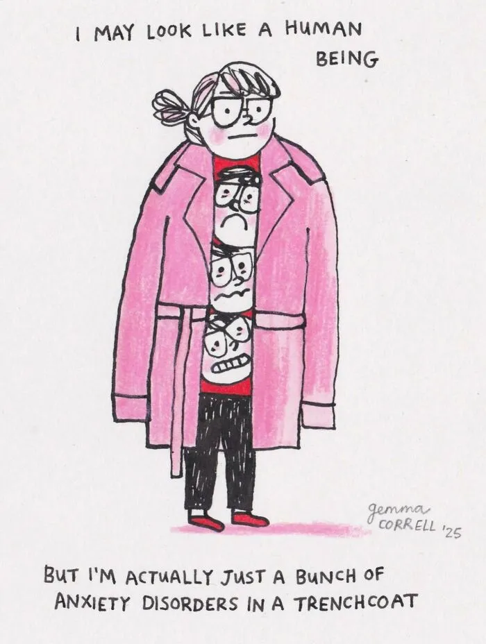 How It Feels To Live With Anxiety And Depression: 25 New Comics By Gemma Correll