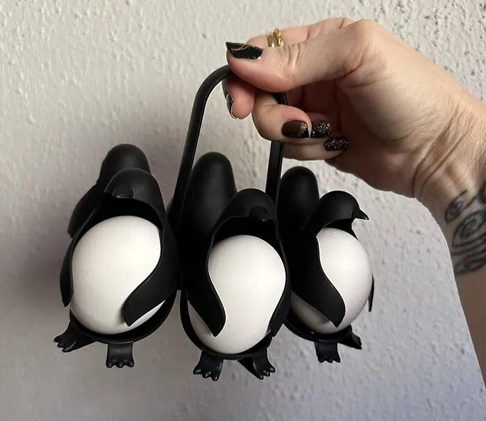 Boiling Eggs Is About To Get A Whole Lot Cuter With A Little Posse Of Arctic Helpers In This <a Style="Display:inline;" Href="Https://Www.amazon.com/Design-Egguins-Penguin-Shaped-Cooking-Storage/Dp/B07wd8mf7w?ie=utf8&th=1&linkcode=ll1&tag=artandesignews-20&linkid=dc67a613c8d5d111f56910341e68d689&language=en_us&ref_=as_li_ss_tl" Target="_blank">  <span Style="Font: Inherit; Color: #d74b1f;"> Penguin Egg Cooker </Span>