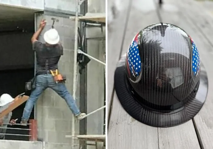 We Hope Its A Sturdy <span Style="Font:inherit;color:#d74b1f;"> Hard Hat  </Span> You Have There Buddy... You're Going To Need It