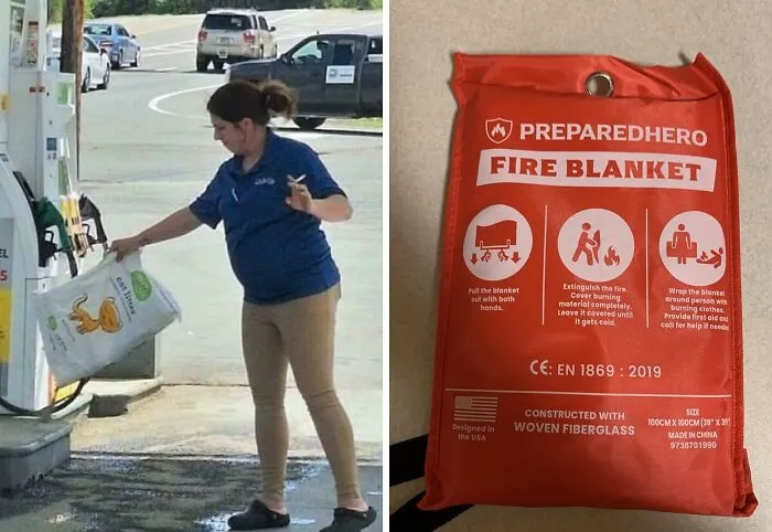 This Lady Is Going To Need A <span Style="Font:inherit;color:#d74b1f;"> Fire Blanket</Span> Pretty Soon