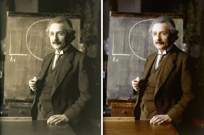 Theoretical Physicist Albert Einstein, 1921