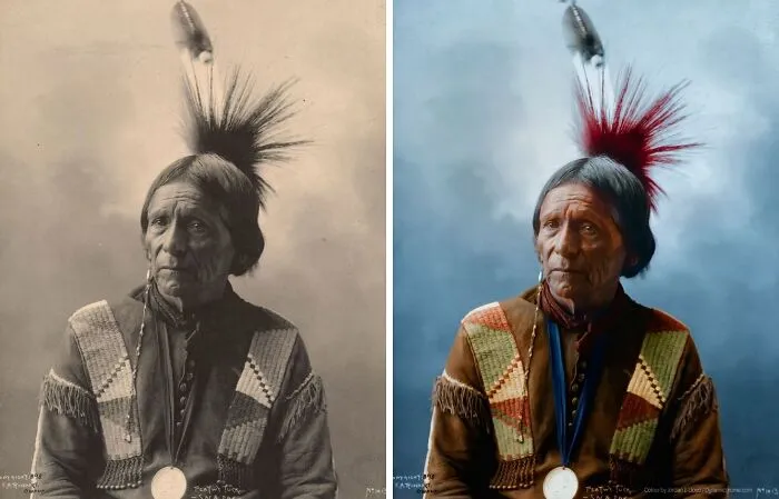 Peatwy Tuck Of The Meskwahki, 1898