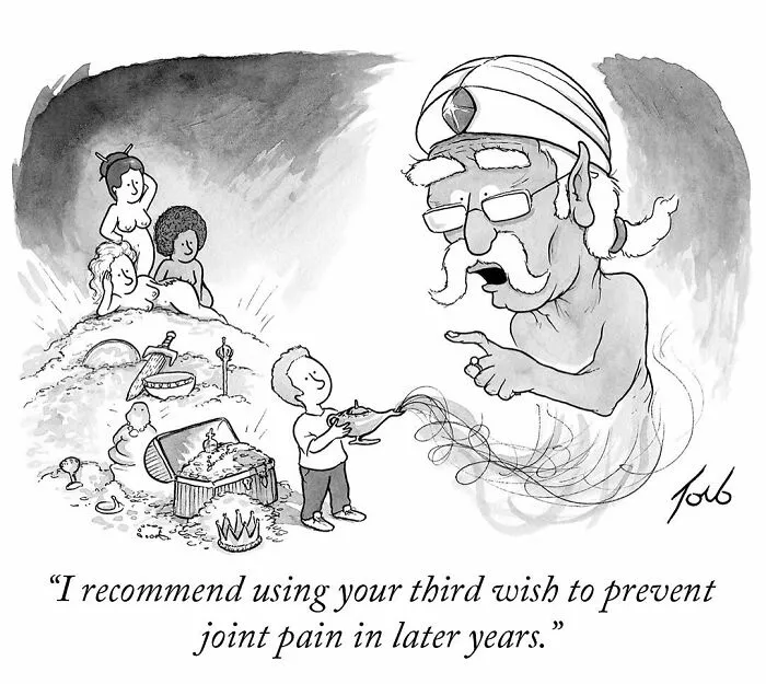 50 Clever One-Panel Comics By Tom Toro That Find Humor In Life’s Little Moments (New Pics)
