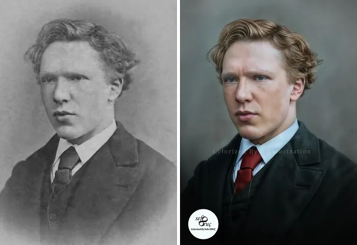 Vincent Van Gogh At The Age Of 19, January, 1873