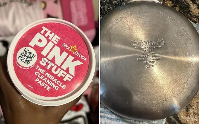 The Internet Was Right About One Thing: The Legendary Cleaning Power Of <a Style="Display:inline;" Href="Https://Www.amazon.com/Pink-Stuff-Miracle-Purpose-Cleaner/Dp/B00du5sriy?ie=utf8&th=1&linkcode=ll1&tag=bpemu-20&linkid=eb7b37a604c3e380e6d75e41ea64507c&language=en_us&ref_=as_li_ss_tl" Target="_blank">    <span Style="Font: Inherit; Color: #d74b1f;"> The Pink Stuff </Span> Is No Joke