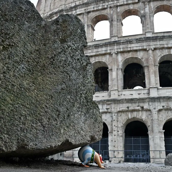 Obelix, Colosseum, Rome