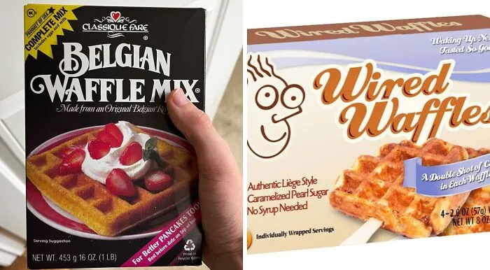 Someone Decided To Streamline Breakfast By Cramming Your Daily Caffeine Dose Directly Into <span Style="Font: Inherit; Color: #d74b1f;"> Wired Waffles</Span>. Can We Just Have Some <a Style="Display:inline;" Href="Https://Www.amazon.com/Classique-Fare-Waffle-Belgian-Pack/Dp/B01lti98dq?ie=utf8&th=1&linkcode=ll1&tag=bpbat-20&linkid=cc9aaed3f0f55a5c9913d15cb8065db1&language=en_us&ref_=as_li_ss_tl" Target="_blank">  <span Style="Font:inherit;color:#d74b1f;"> Regular Waffles</Span> Without The Side Of Heart Attack?