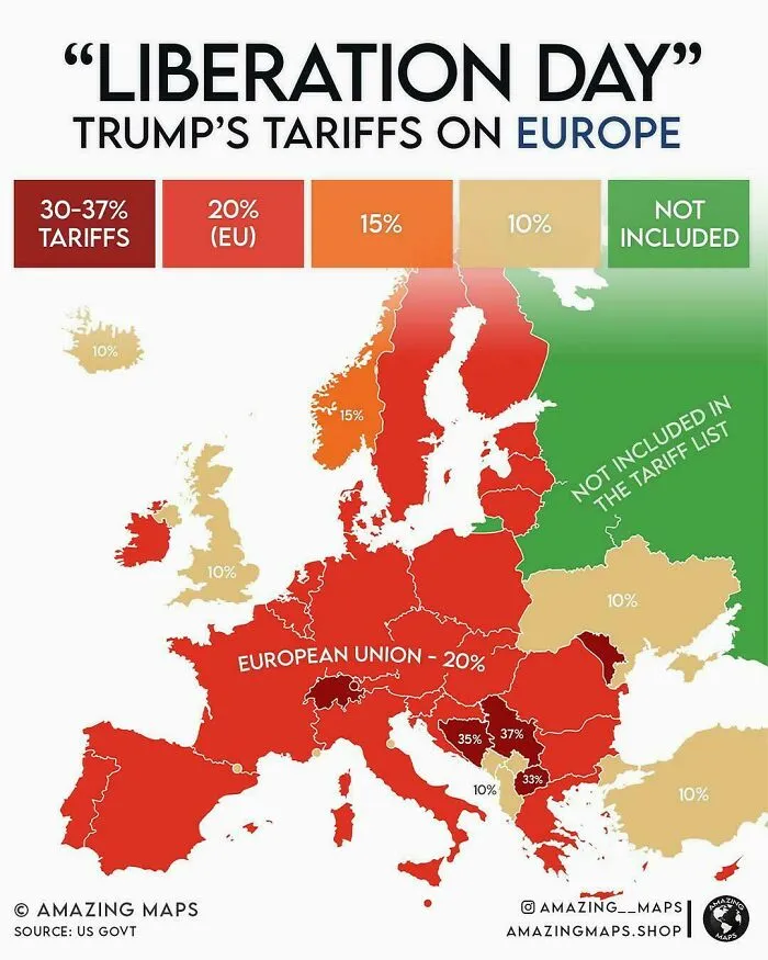 "Liberation Day" Trump’s Tariffs On Europe