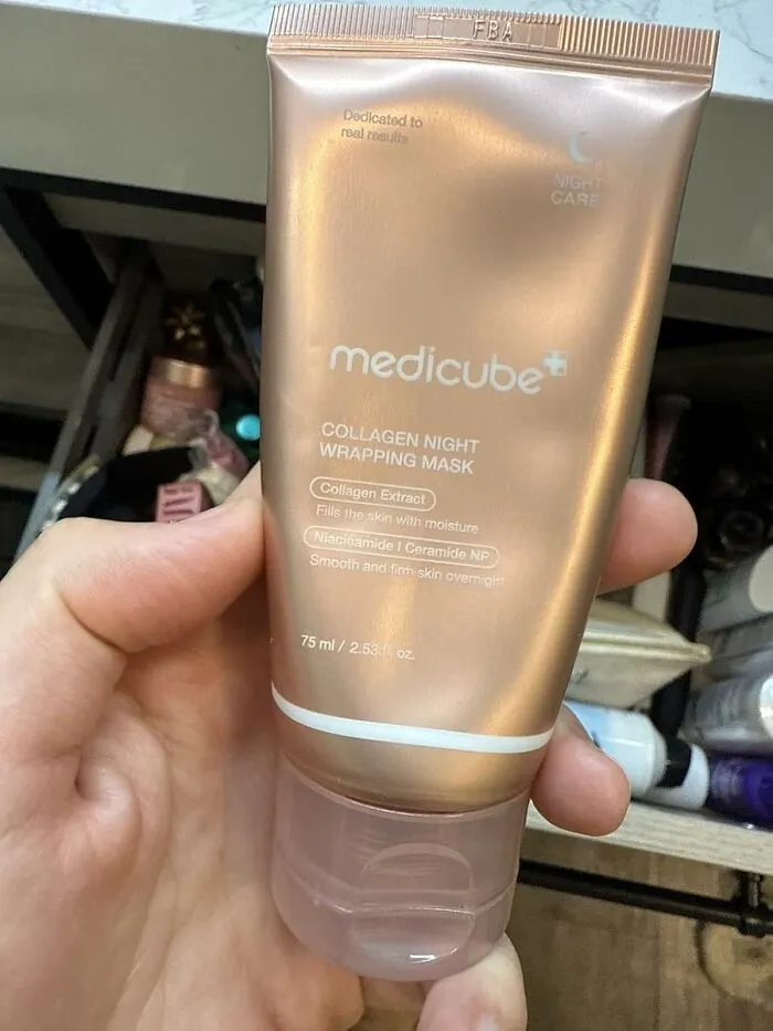 The <a Style="Display:inline;" Href="Https://Www.amazon.com/Medicube-Collagen-Wrapping-Elasticity-Hydration/Dp/B0brmyhms5?ie=utf8&th=1&linkcode=ll1&tag=bpmonkey-20&linkid=42ec64ec1fd913892ae028788cbdbb50&language=en_us&ref_=as_li_ss_tl" Target="_blank">  <span Style="Font: Inherit; Color: #d74b1f;"> Medicube Collagen Overnight Mask </Span> Is How You Actually Wake Up Like This, Instead Of Looking Like A Crumpled Receipt From The Bottom Of A Purse