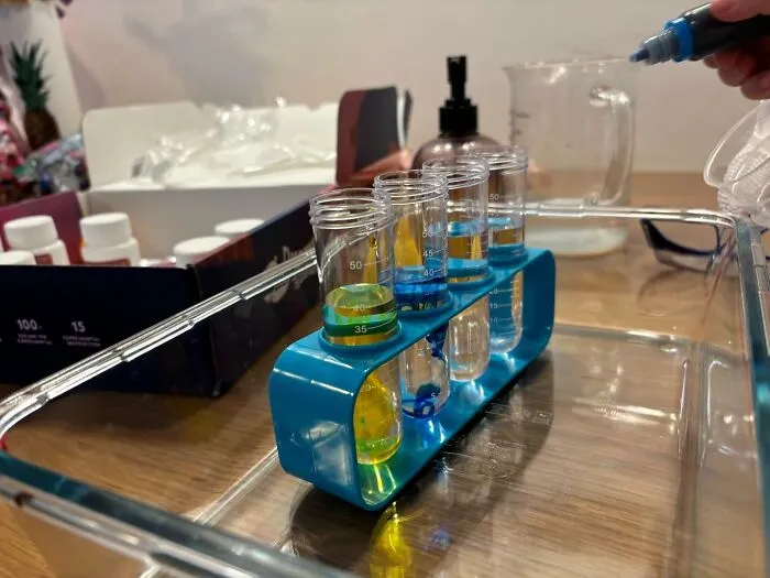 Your Living Room Can Now Be Temporarily Rebranded As A Highly Experimental, Slightly Sticky Science Lab With A <a Style="Display:inline;" Href="Https://Www.amazon.com/Snaen-Experiments-Educational-Discover-Packaging/Dp/B0c4lly3lc?ie=utf8&th=1&linkcode=ll1&tag=bphorse-20&linkid=b9e25e8804886f0f0cc54285e9aeafd0&language=en_us&ref_=as_li_ss_tl" Target="_blank">  <span Style="Font: Inherit; Color: #d74b1f;"> Lab Experiments Science Kits For Kids </Span>