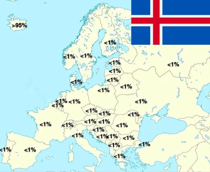 Percentage Of People That Can Hold A Conversation In Icelandic