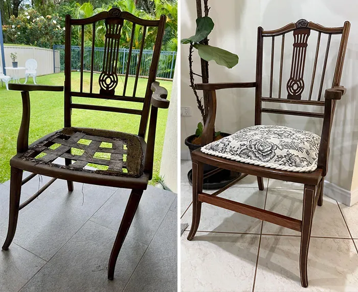 Old Chair I Found And Restored