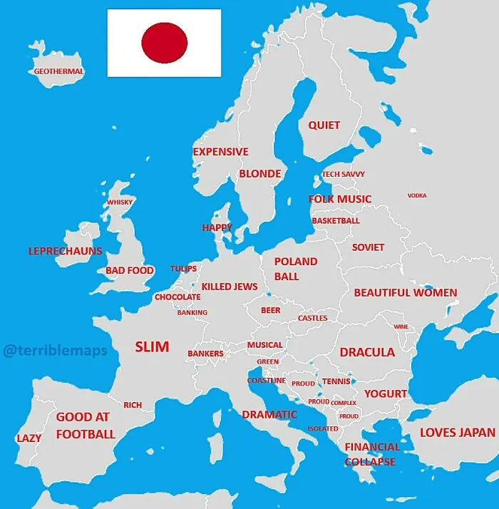 Japanese Stereotypes Of Europe