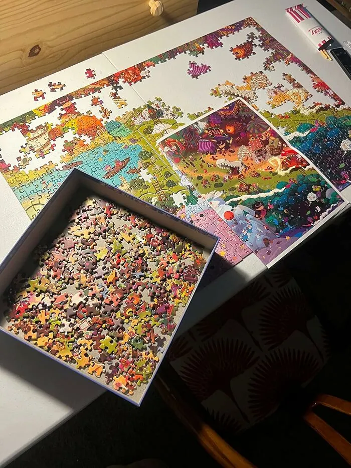 You Can Stare Intently At A Table For Hours On End And Call It A Hobby With A <a Style="Display:inline;" Href="Https://Www.amazon.com/Secret-Piece-Jigsaw-Puzzle-Magic/Dp/B0b648rqqq?ie=utf8&linkcode=ll1&tag=bpaxolotl-20&linkid=e644d8ce17c7171ad2e1cbe43b3512e0&language=en_us&ref_=as_li_ss_tl" Target="_blank">  <span Style="Font: Inherit; Color: #d74b1f;"> 1000 Piece Jigsaw Puzzle</Span>