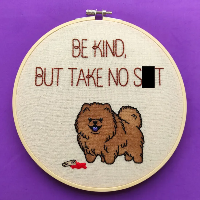 We Hand-Embroidered Animals With A Mix Of Cute And Bold Vibes, And Here's 20 Of Our Best Creations