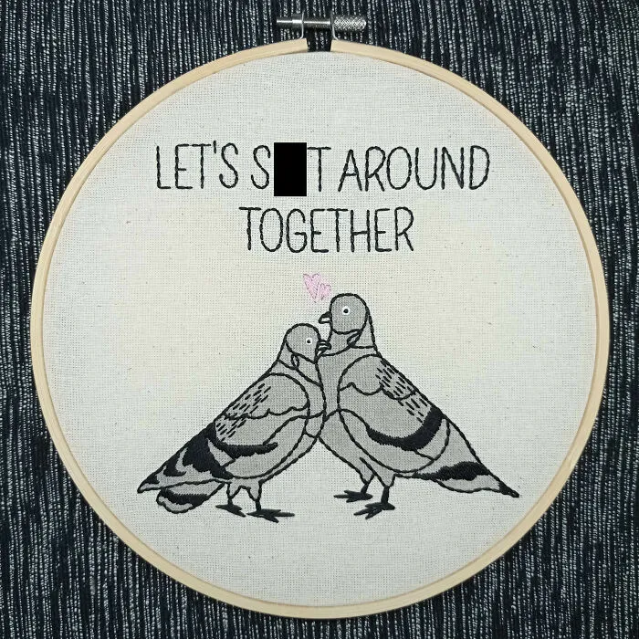 We Hand-Embroidered Animals With A Mix Of Cute And Bold Vibes, And Here's 20 Of Our Best Creations