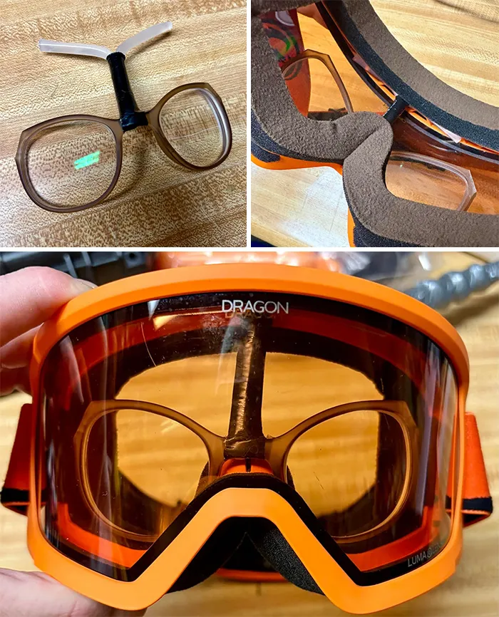 My “Custom” Prescription Goggles For Snowboarding