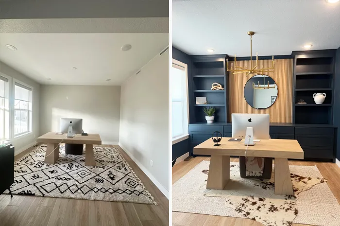 Before And After Office Remodel