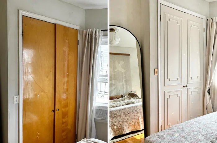 Closet Door Makeover!