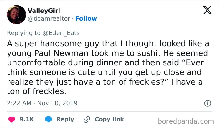 He's Obviously A Man Of Poor Taste
