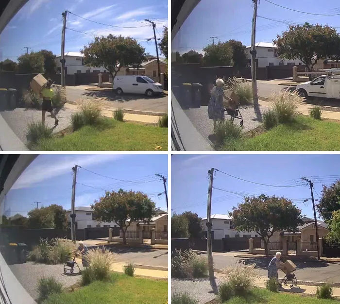 Package Got Delivered. Shortly After, It Was Very Slowly Undelivered
