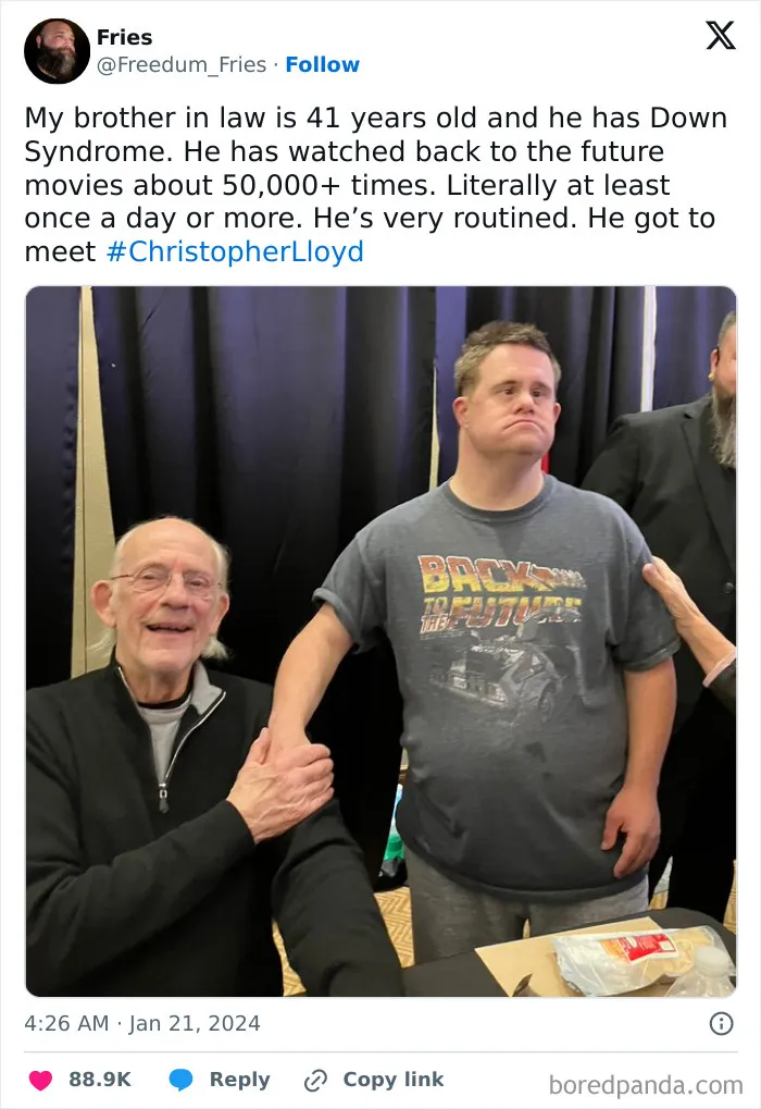 His Work Has Influenced People's Lives