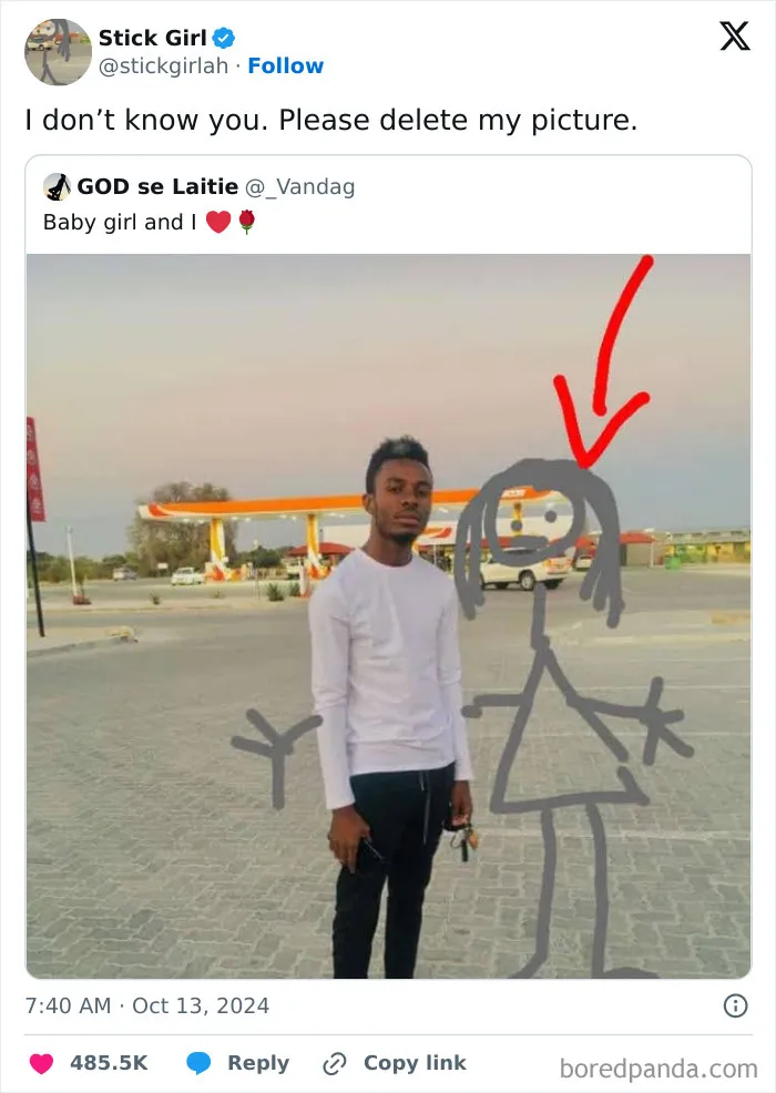 Bro Got Rejected By A Stick Girl